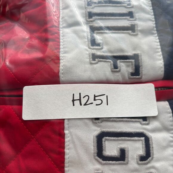 Tommy Hilfiger Baby Snowsuit Coat Quilted Bunting Puffer Zip Up Hooded 0-3m H251 - Picture 8 of 8